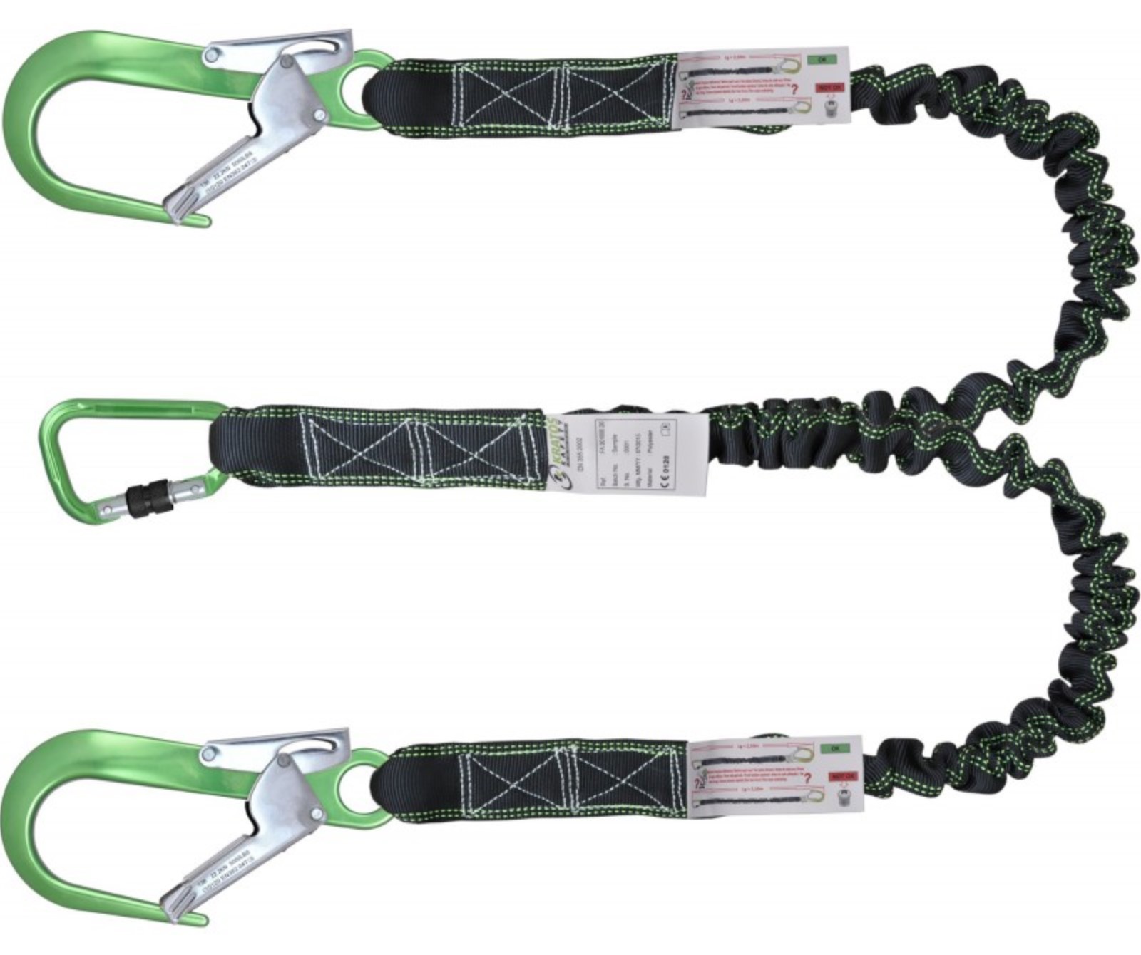 LIGNE DE VIE AVEC ABSORBEUR D'ENERGIE 2M