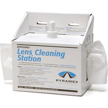 STATION DE NETTOYAGE POUR LENTILLES (600 MOUCHOIRS)