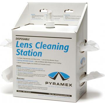 STATION DE NETTOYAGE POUR LENTILLES (1200 MOUCHOIRS)