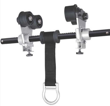 GRAB'N'ROLL - POINT D'ANCRAGE MOBILE SUR ROUES POUR POUTRE MÉTALLIQUE - VERSION DIÉLECTRIQUE