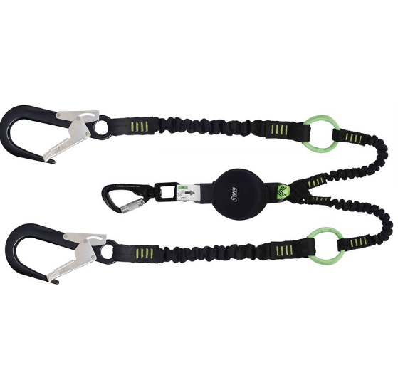GRAVITY-S, lONGE FOURCHE AVEC ABSORBEUR D'ÉNERGIE 2M