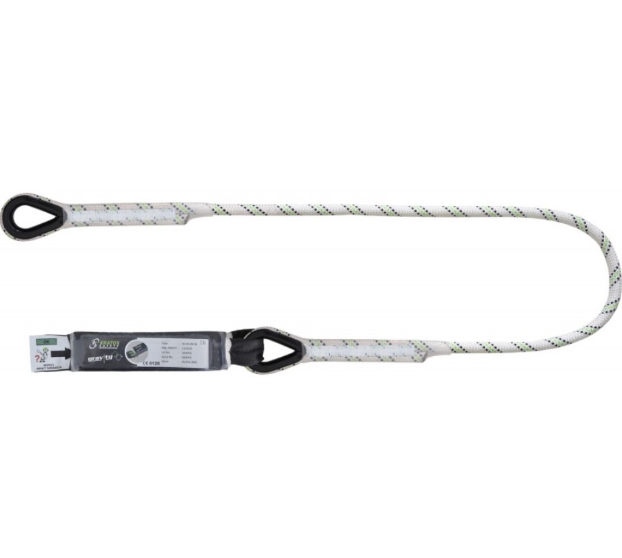 LIGNE DE VIE AVEC ABSORBEUR D'ENERGIE 1,5M