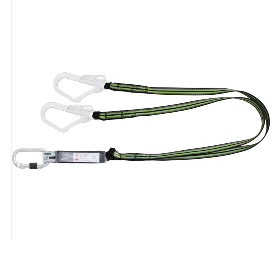 LIGNE DE VIE AVEC ABSORBEUR D'ENERGIE 1,8M